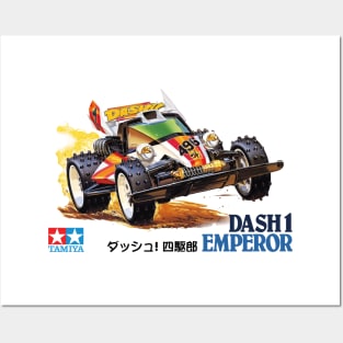 Dash Yonkuro Tamiya Mini 4WD Dash Emperor Posters and Art